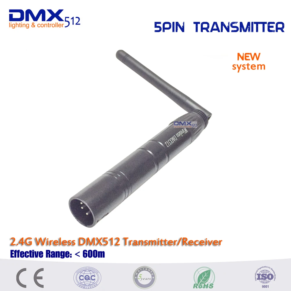 Бесплатная доставка новинка 5 контактный XLR 2 4 ГГц ISM band 126 каналов беспроводной
