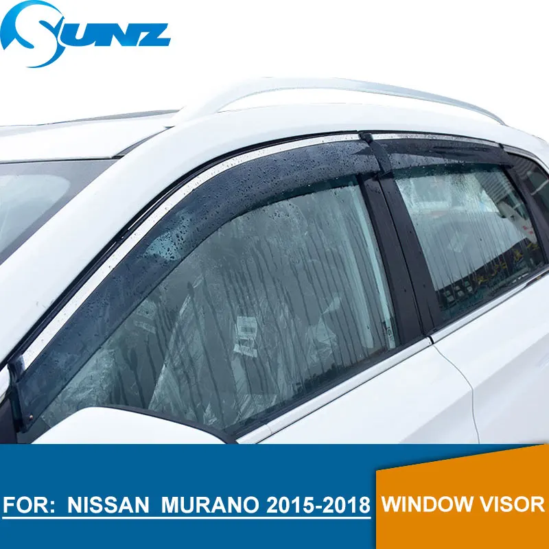 

Window Visor for NISSAN MURANO 2015-2018 side window deflectors rain guards for NISSAN MURANO 2015-2018 SUNZ