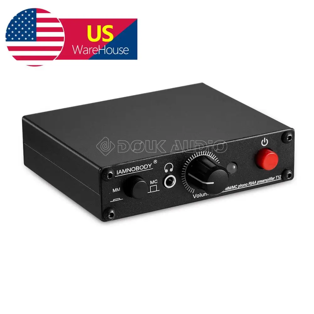 

Nobsound Mini MM MC Phono RIAA Preamplifier Turntable LP Vinyl Pre-Amp Headphone Out