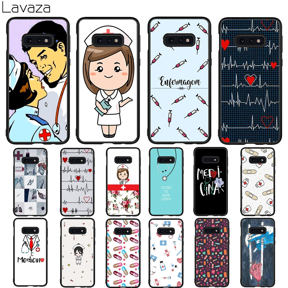 

Lavaza Doctor nurse medical Soft Case for Galaxy A3 A5 2016 2017 A6 plus A7 A8 A9 J6 2018 A10 30 40 50 70