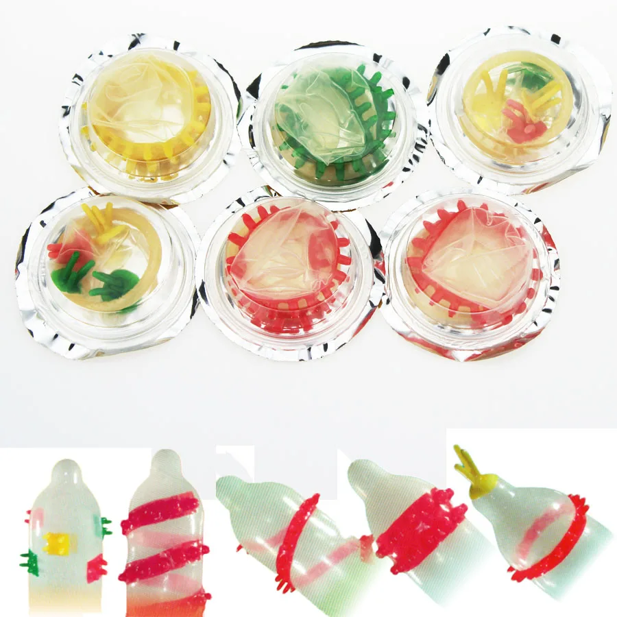 hc030Delay Extender Condoms Reusable Sleeve (1921)