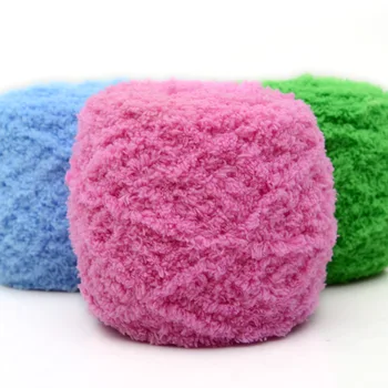 

Coral fleece yarn towel yarn scarf thick baby cashmere yarn wholesale knitting specials DIY knitting weaving wools