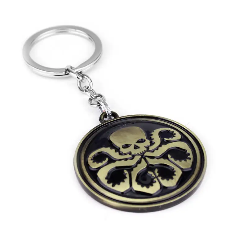 Marvel Agent of Shield Hail HYDRA автомобильный держатель для ключей из сплава подарок на