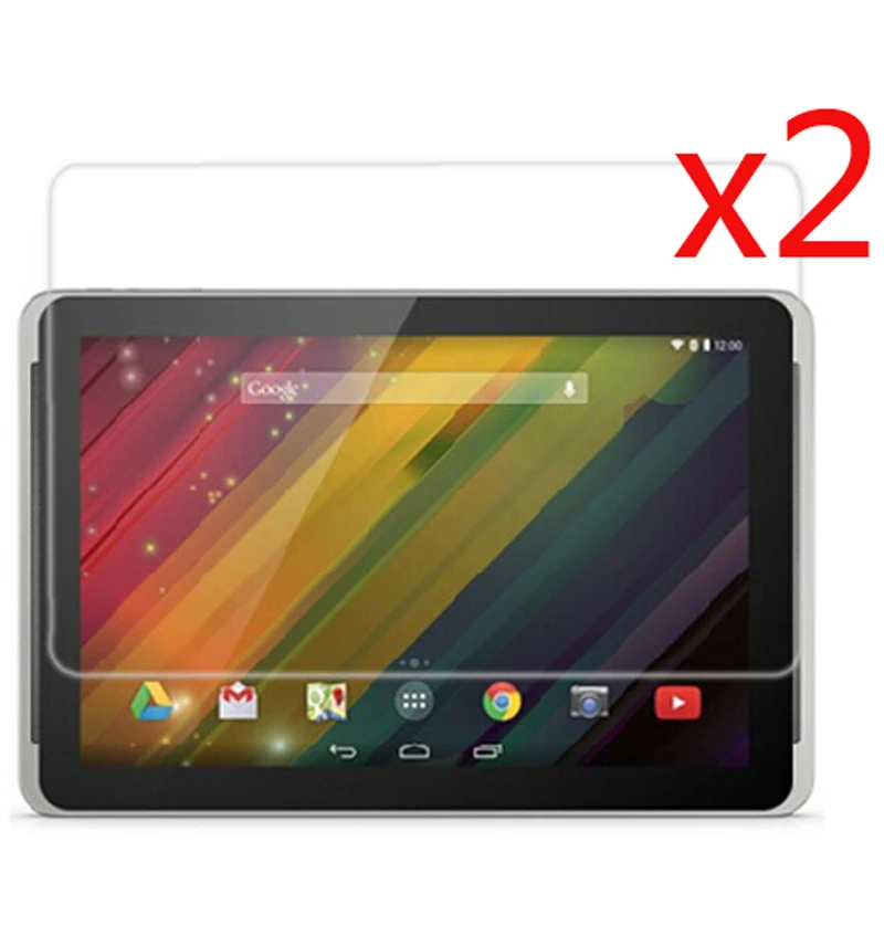 2x Clear Films +2x Clean Cloth , LCD Screen Protector Films Protective