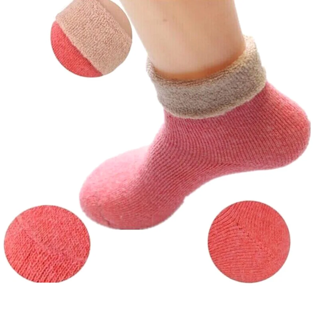 Новые зимние толстые носки из кроличьей мериносовой шерсти женские ...