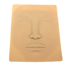 3D Силиконовые лица татуировки практика кожи поддельные кожи для начинающих постоянная практика@ ME88