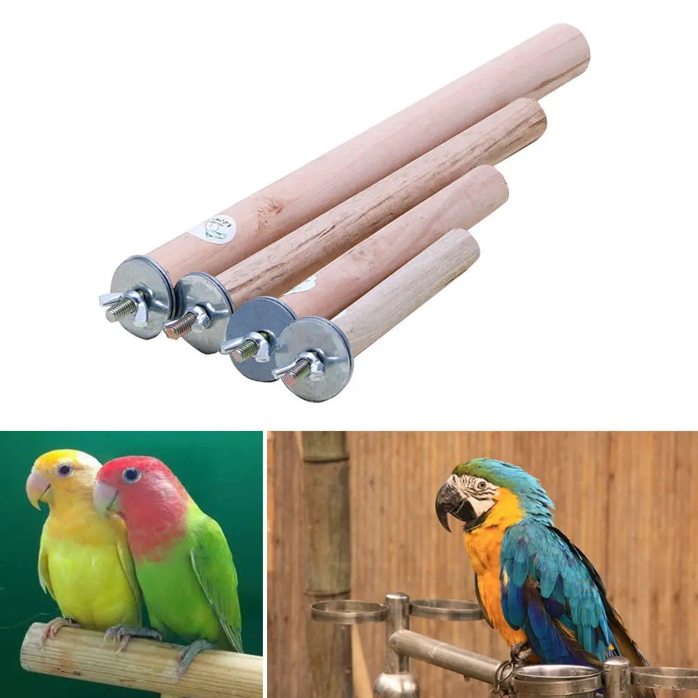 

Chew Branch Bird Perch For Cage Stand Platform Pet Parrot Toy Stick