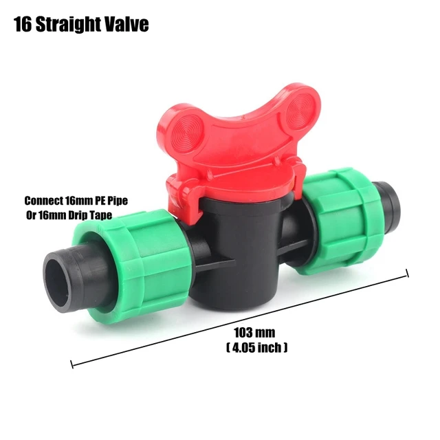 16 Straight Valve