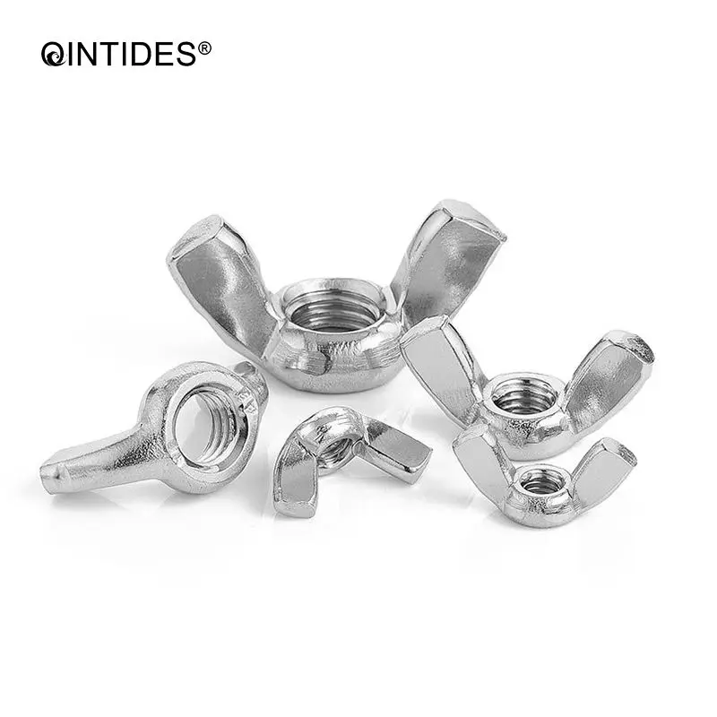 Buy QINTIDES M6 M12 Wing nuts square wing 304