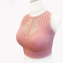 YSMILE Y горячая Распродажа женское Бесшовное нижнее белье с вырезами большого размера с тонким поясом без стального кольца с открытой спиной нижний жилет