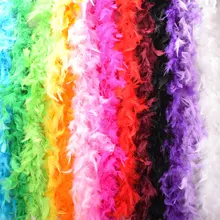 Многоцветные пушистые ручной работы страусиные перья Boas шарф Одежда для украшения свадьбы представление танцевальные принадлежности P20