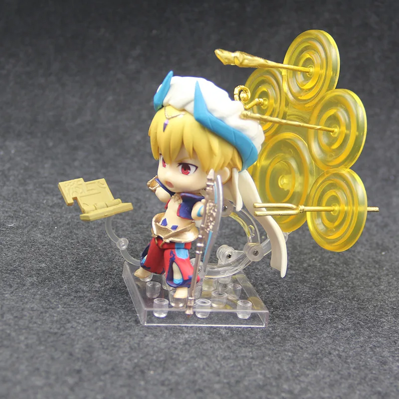 

Toy Store Super Hot Movies and TV Surroundings 10CM Gilgamesh PVC Material Yellow Anime Toys Holiday Gifts