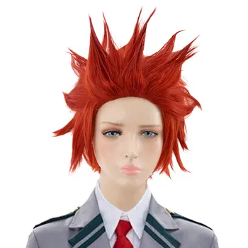 

HSIU NEW High quality Eijiro Kirishima Cosplay Wig My Hero Academy Costume Play Wigs Halloween Costumes Hair free shipping