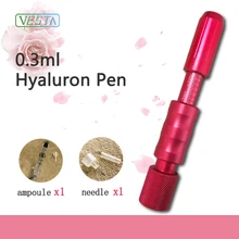 Vesta новейший дизайн высокого давления Мезотерапия пистолет без иглы вращение гиалуроновой кислоты ручка для анти-старения