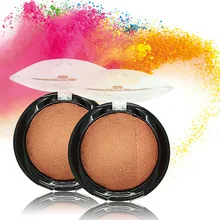 Masro Hot Sale Bronzer Blush Palette Face Makeup Baked Cheek Color Blusher Professional paleta de blush from Miss Rose Brand