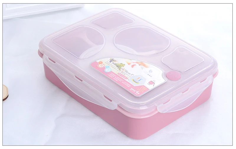 TUUTH милый Ланч-бокс, портативный, для детей и взрослых, Bento Boxs, герметичный, японский стиль, контейнер для еды