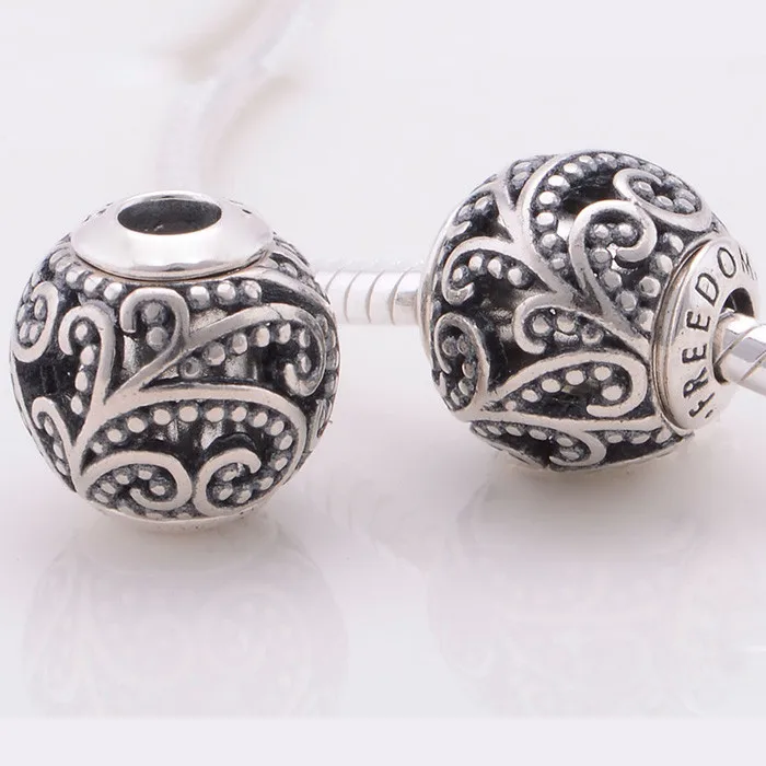 DIY Подходит для Pandora Essence Beads браслеты Freedom Charms стерлингового серебра 925 ювелирные изделия для женщин