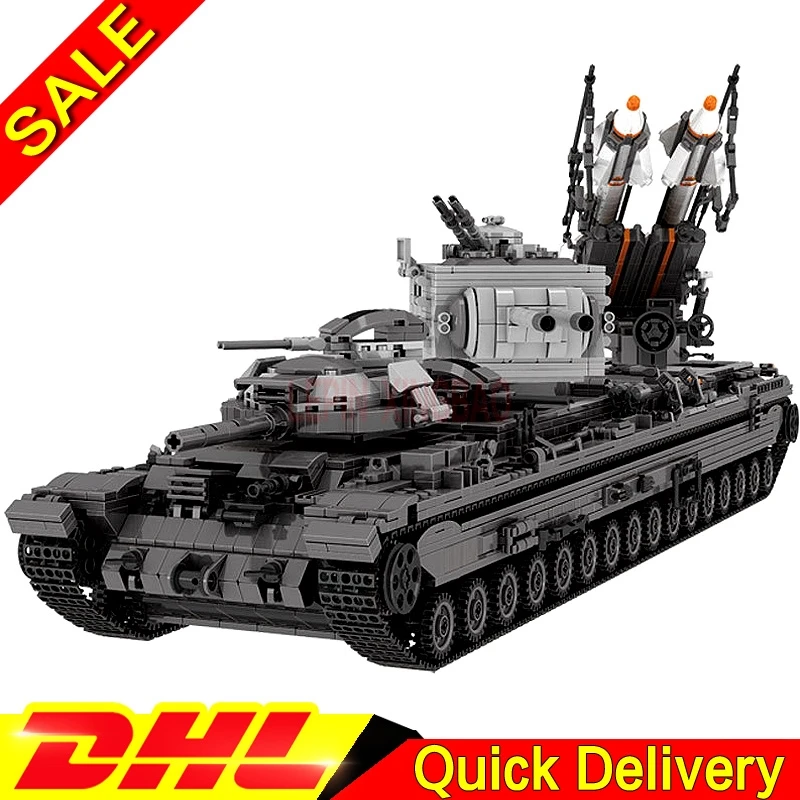Набор с резервуаром для KV 2 XingBao 06006 творческие военные наборы MOC Обучающие блоки