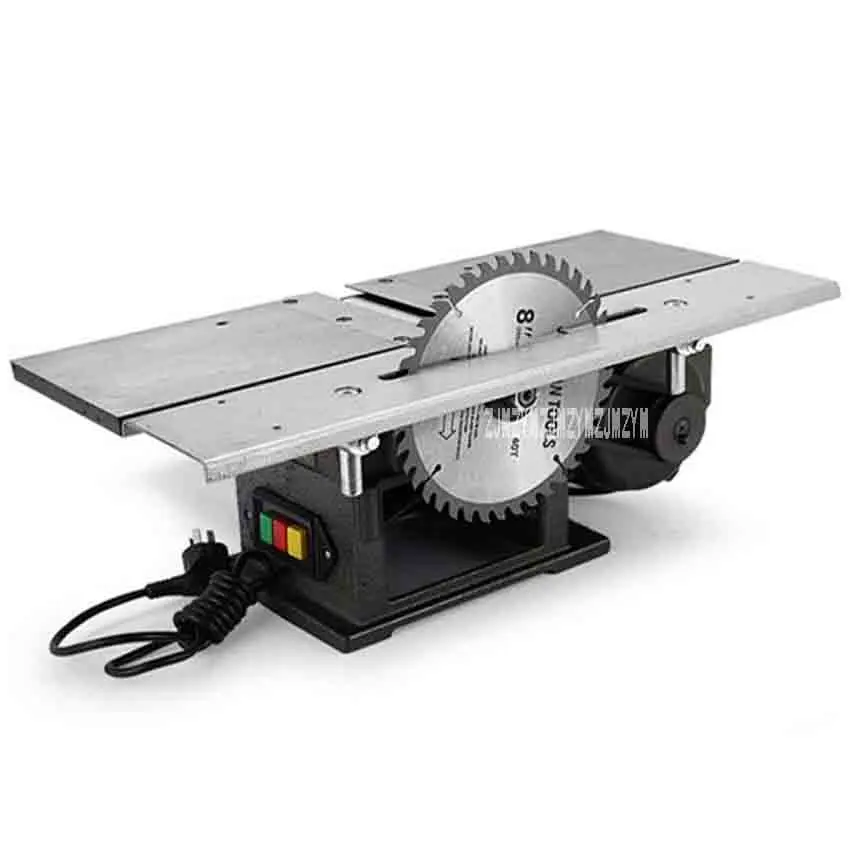 

220V 2500r/min Multifunctional Woodworking Saws Desktop Electric 120A Wood Planer Planing Machine With Backing and 1.3KW Motor