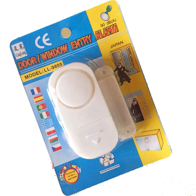 

Standalone Magnetic Sensors Independent Wireless Home Door Window Entry Burglar Alarm Security alarm Guardian