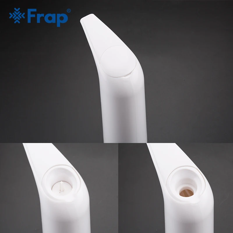 FRAP Sensor Soap Dispenser White Automatic Bathroom Shower Shampoo Bottle 280ML Machine Touchless dispensador jabon