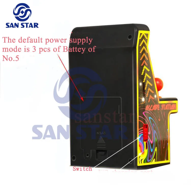 1p mini arcade machine toy 9n w