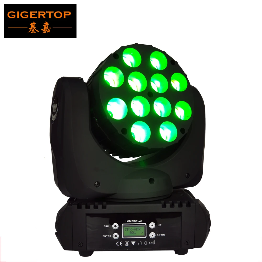 

Sample TP-L630 Led Moving Head Light Beam 12pcs 12w Led Lamps 4IN1 RGBW 15 DMX Channels 90-240V stage beam effect wash led par