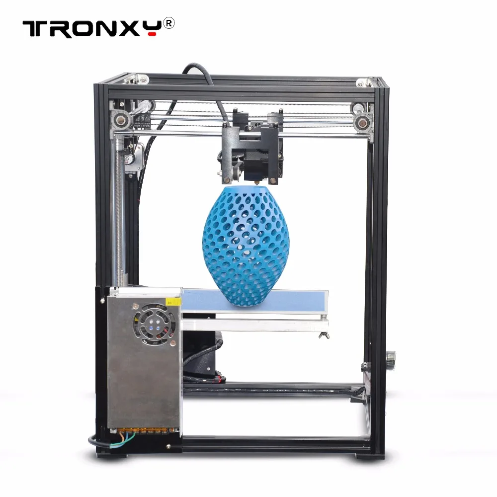 Tronxy 3d Принтер Комплект Большой 3D печать области 210*210*280 мм ЖК экран экструдер