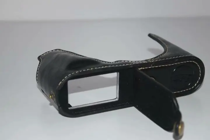 Сумка для камеры чехол для Leica CL PU кожа половина тела набор крышка с батарейным отсеком камера защитный чехол