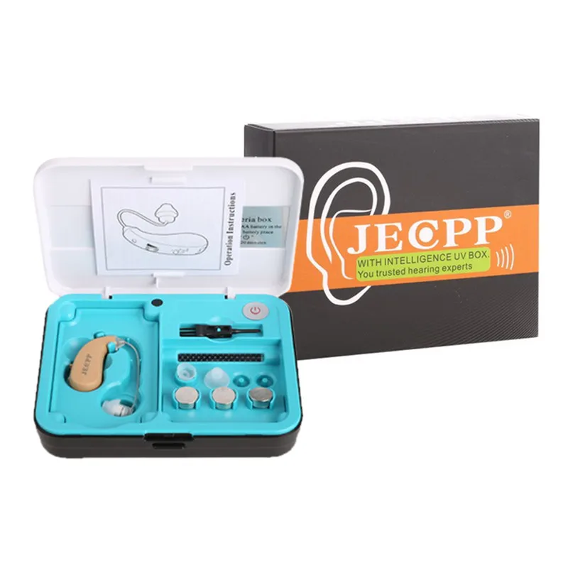 Hearing Aid Portable Small Mini In The Ear Invisible Best Sound Amplifier Adjustable Tone Digital Hearing Aids Care Dropshipping