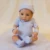 10 Polegada Reborn Corpo Cheio de Silicone Baby Dolls Vivo Recém-nascidos bebês Reborn Boneca Boneca Brinquedos Infantis Bebes Reborn SGF-7056P3 Tsum Tsum