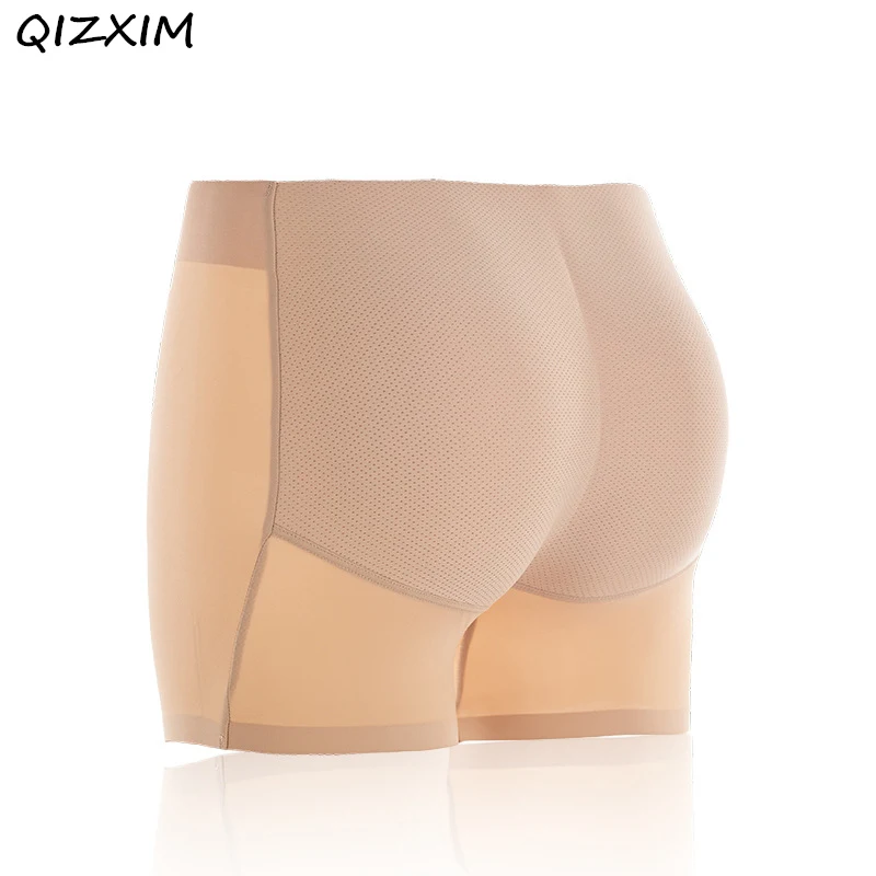 Women Plus size Traceless Low Waist Boyshorts Postpartum abdomen