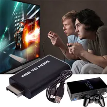 Для мини-PS2 к HDMI конвертер адаптер с 3,5 мм аудио Выход для HDTV монитор