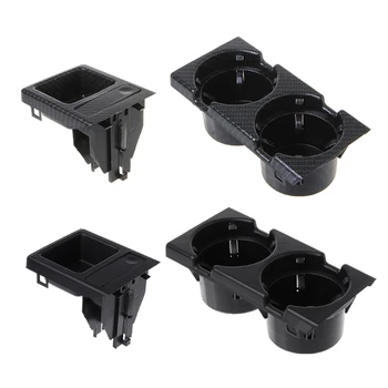 

Front Center Console Drink Bottle Cup Holders Containers For BMW E46 3Series