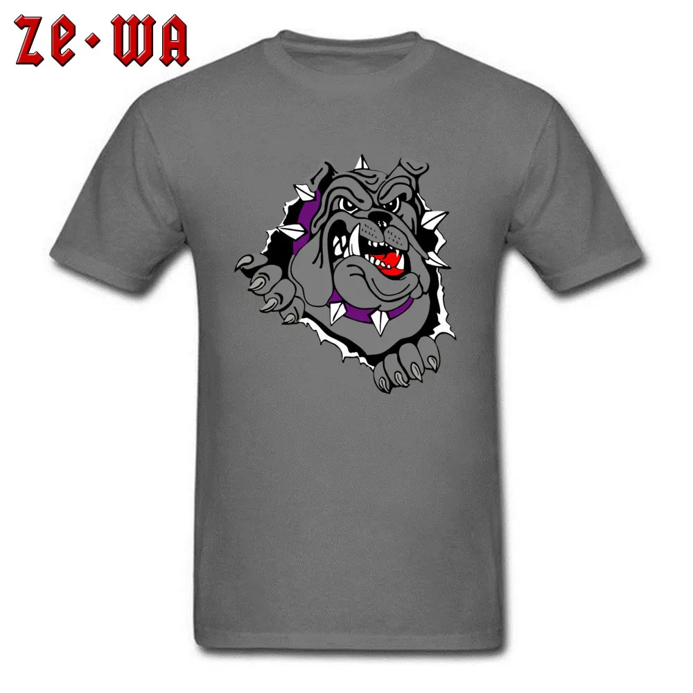 Bulldog T-Shirt Short Sleeve Leisure Cute Men's Summer Tops Shirt Leisure Tops Shirt O Neck All Cotton Free Shipping Bulldog carbon