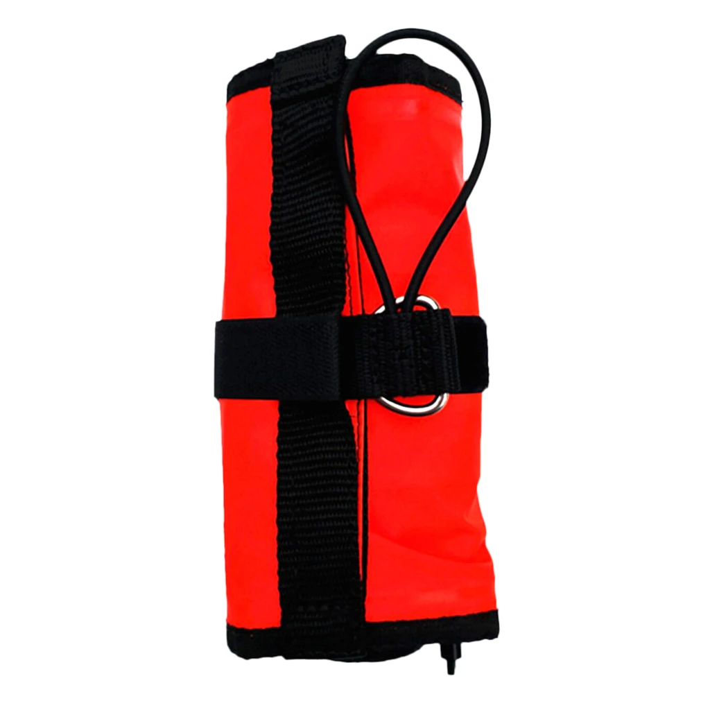 Nylon TPU Safety High Visibility 4FT Underwater Scuba Diving Diver Below SMB Surface Marker Buoy Signal Tube with Oral Inflator