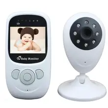 Infant 2.4GHz Wireless Baby Radio Babysitter Digital Video Baby Monitor Audio Night Vision Music Temperature Display Radio Nanny