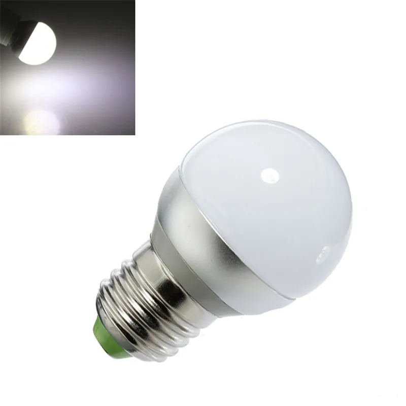 CLAITE 3 W E27 супер яркий 270-300LM 6000-6500 K белый светодиодный лампы (100-240 V/300mA) костюм для дома энергосберегающие