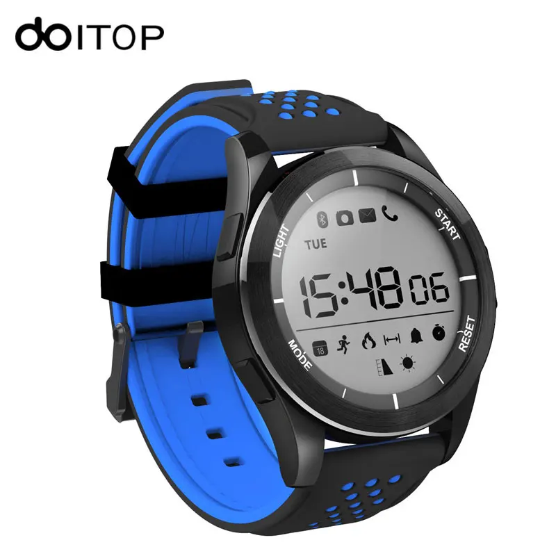 

DOITOP Newest Smart Watch Sport Smartwatch Wristwatch Waterproof Outdoor Mode Fitness Tracker Luminous Screen For IOS Android /4