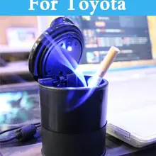 Пепельница для автомобиля светодиодная лампа пепельница для сигарет Пепельница для Toyota Corolla Camry Solara Celica Celsior век автомобиль corolla fielder