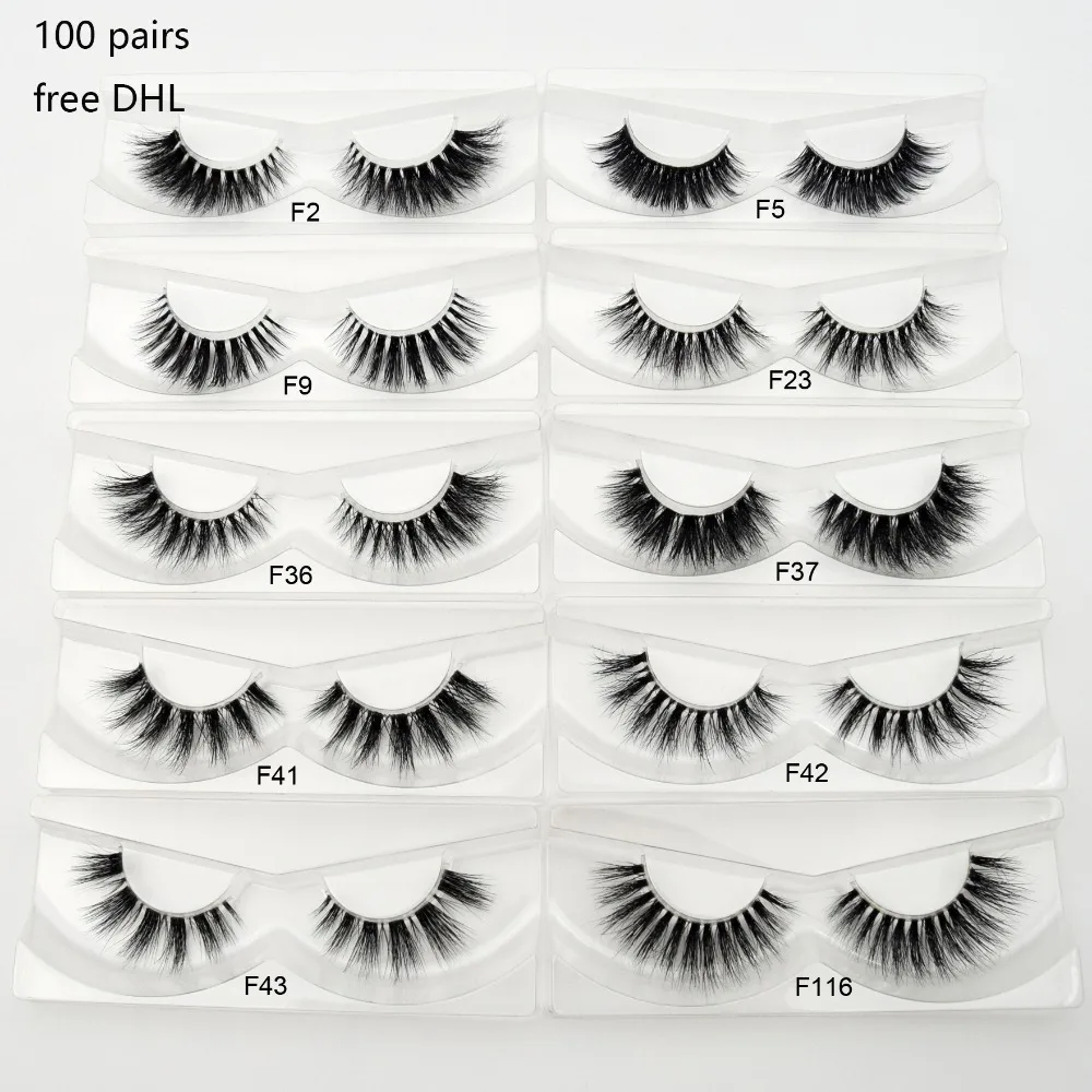 

Wholesale Free DHL 100pairs Eyelashes Transparent Band Lashes Handmade Mink Eyelashes Invisible Band Eye Lashes Makeup Maquiagem