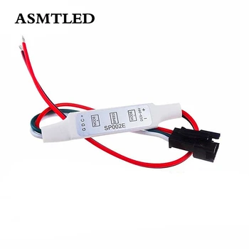 

DC5-24V SP002E 3Key Mini RGB Controller Micro-Controler for Dream Full Color WS2811 WS2812 WS2812B LED Pixel Strip light