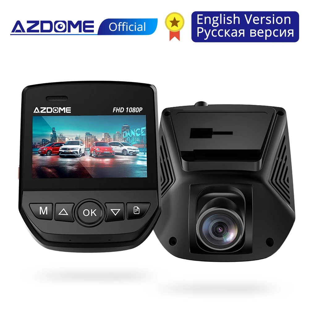 AZDOME A305 Car DVR WiFi Dashboard Full HD1080P Car Camera 2.45" G