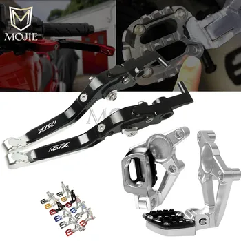 

For HONDA X-ADV 750 XADV X ADV 2017 2018 Motorcycle Accessories CNC Brake Clutch Levers XADV Rear Passenger Foot Pegs Footrest