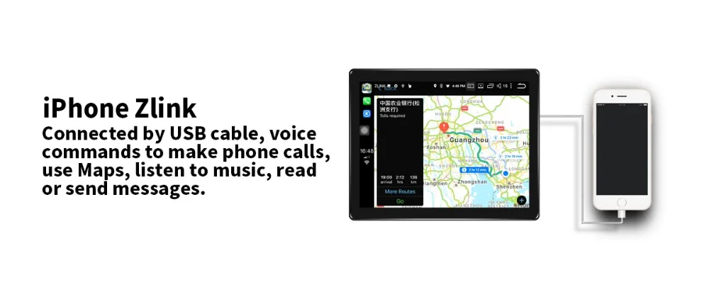 Top 9.7" Android 8.1 Steering Wheel Control Head Unit Universal Car Radio Auto Stereo Wifi Bluetooth GPS 1024*768 Rear View Camera 6