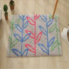 Мультфильм Дерево Цветок моющиеся новые толстые мягкие ковер мохнатые ковры коврик Ванная комната