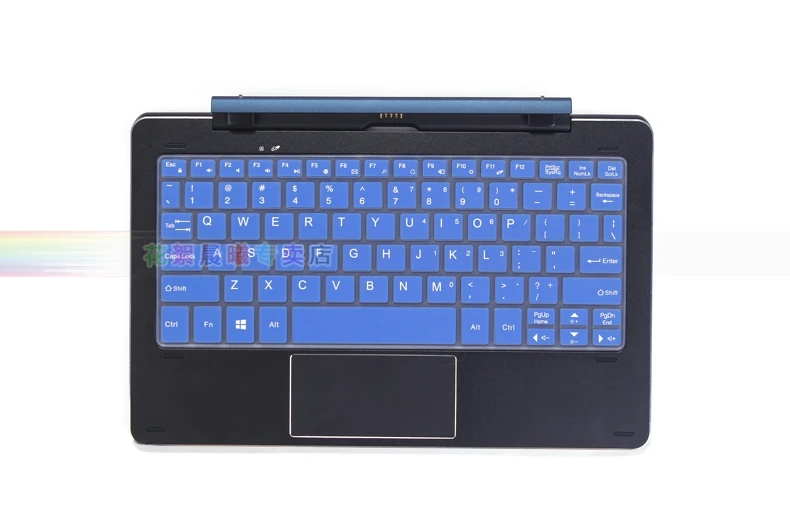 Для chuwi Hi Book 10 Hi 10 pro 10,1 дюймов новая силиконовая клавиатура для планшета защитная крышка для кожи Hibook10 Hi10pro - Цвет: blue