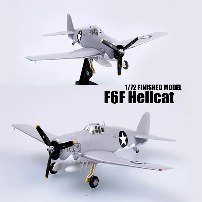 

F6F Hellcat VF-4 1942 1/72 aircraft finished plane Easy model non diecast