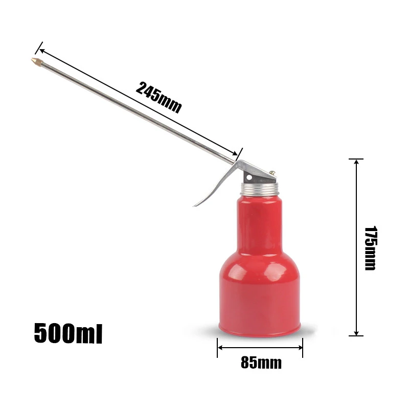 Tower long mouth 500 Масляный масляный пластиковый металлический машинный насос резервуар для масла Расширенный шланг высокого давления автомобильные Пистолеты для смазки авто аксессуары - Цвет: Tower long mouth 500