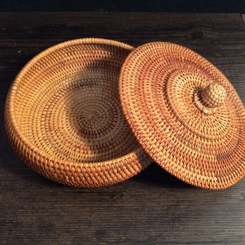 rattan storage boxes with lids rattan storage box for tea Jewelry tea box tin vintage jewelry storage organizer jewelry boxes